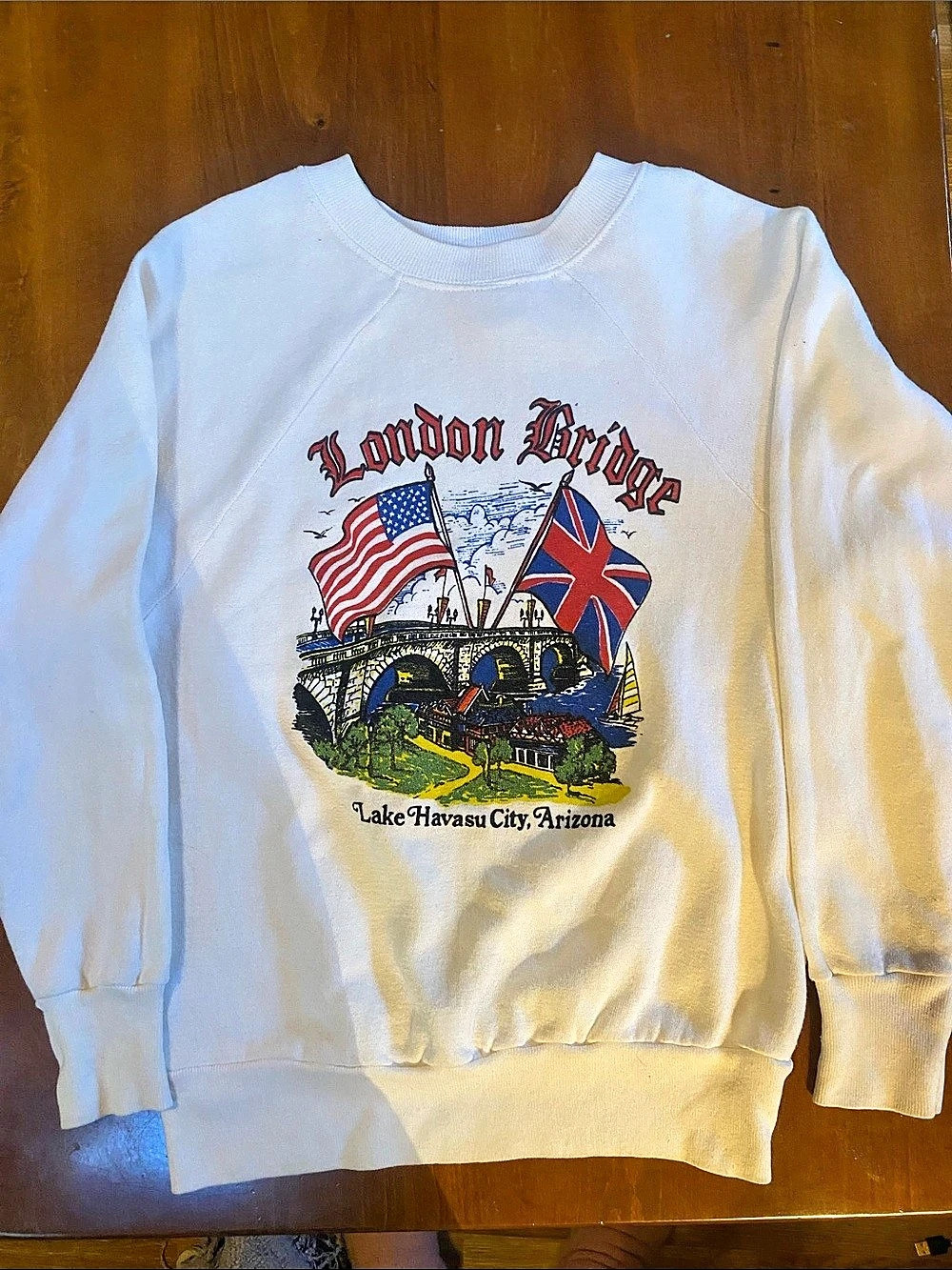 Vintage London Bridge Lake Havasu City, Arizona sweatshirt Graphic Sweatshirt